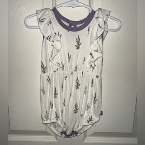 Lavender Bubble Romper Kyte Baby